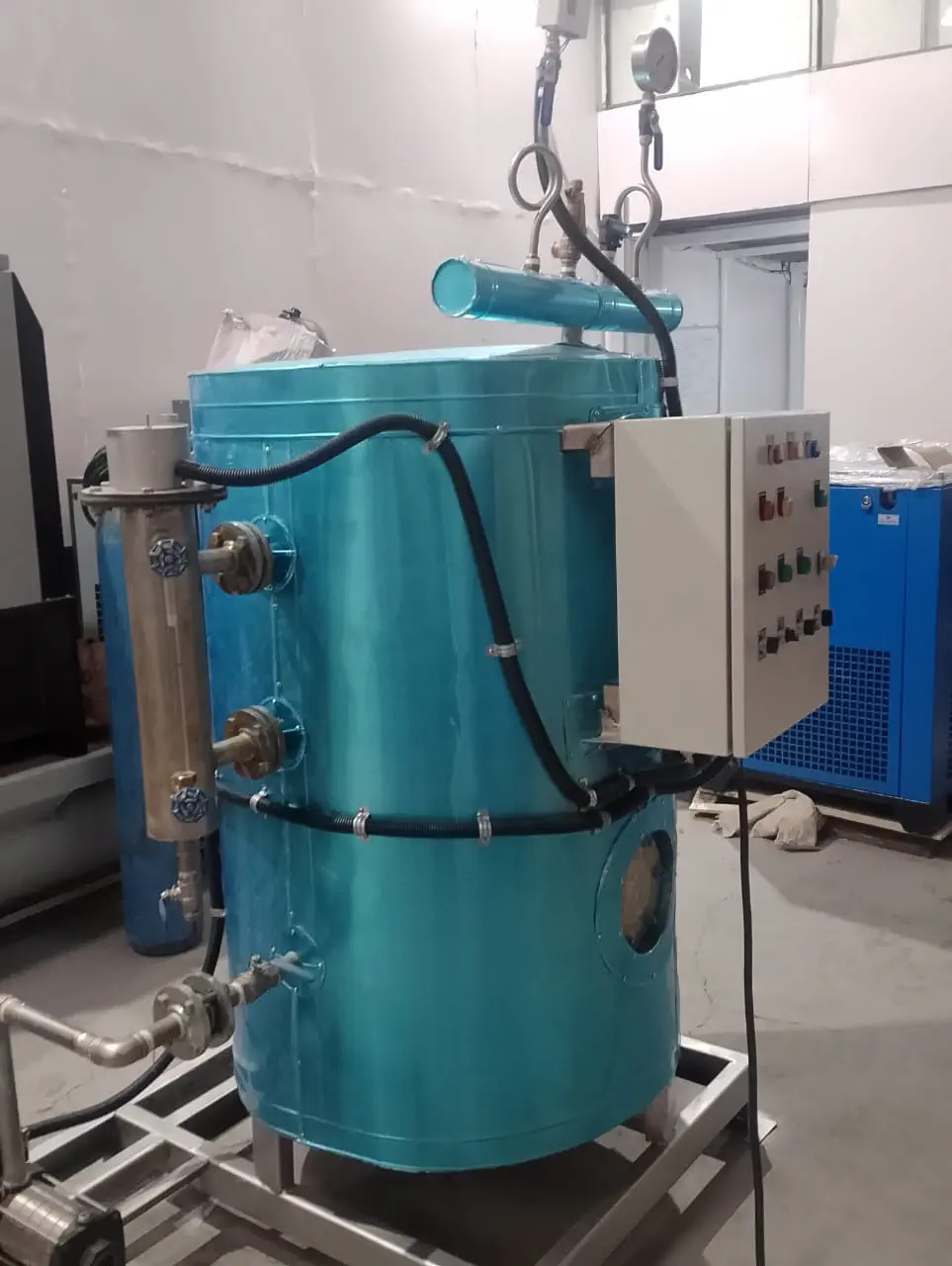 Boiler retubing with certified welding procedures